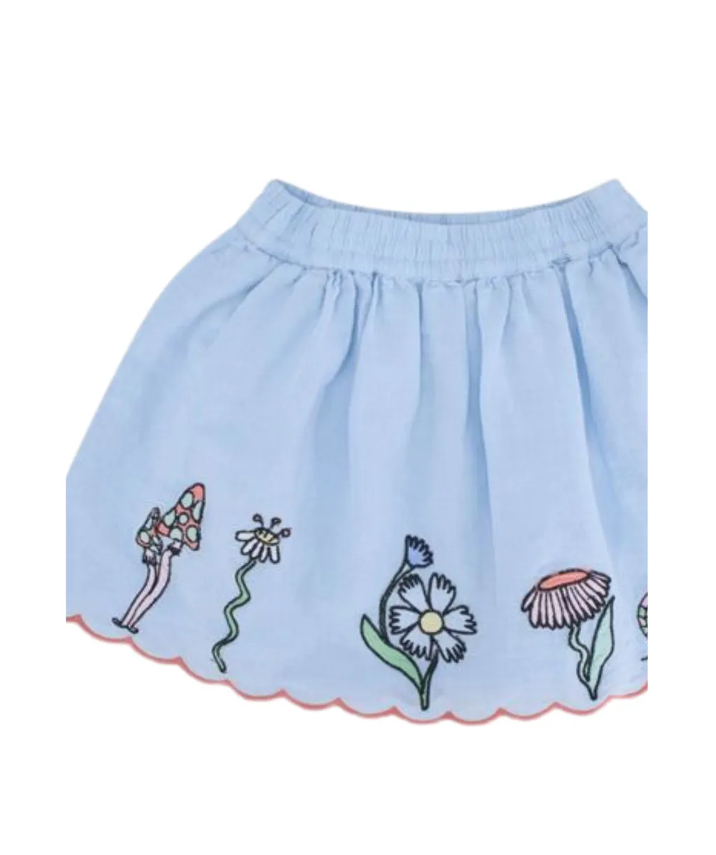 Elastic Waist Skirt