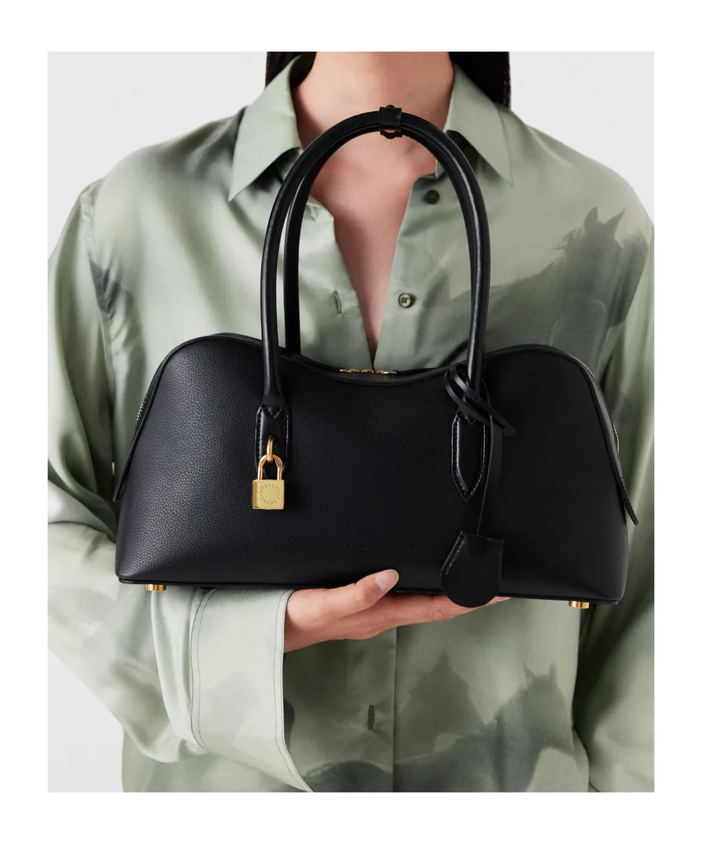 Stella Ryder Lock Plaque Shoulder Bag