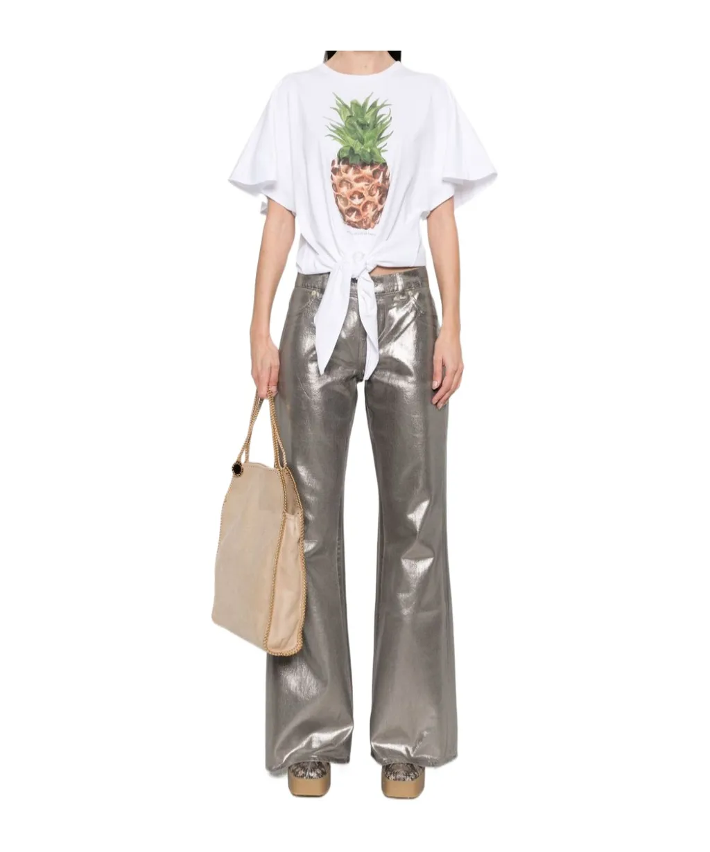 Pineapple Print T-Shirt