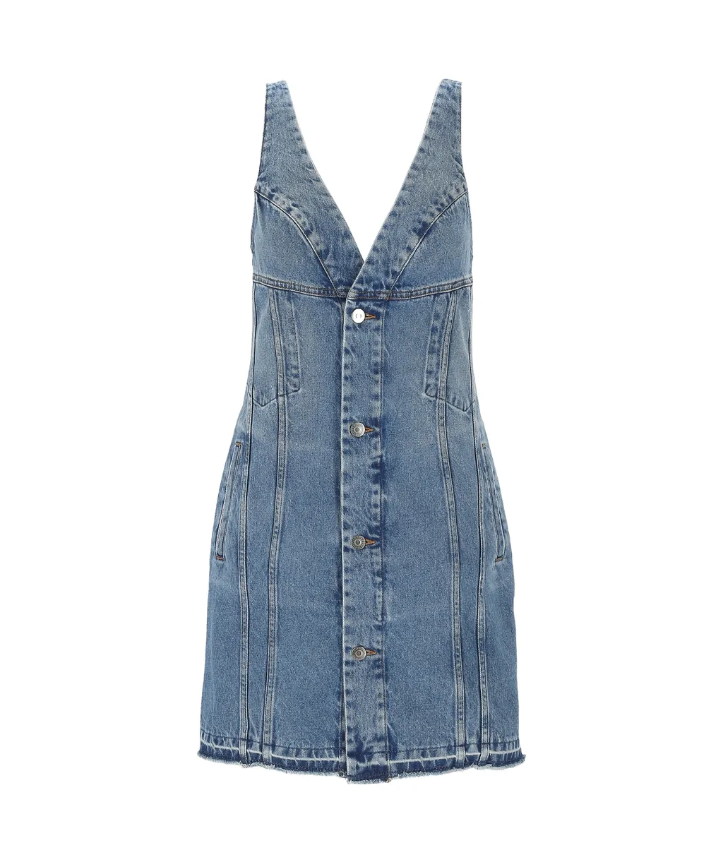 Button-Front Dress