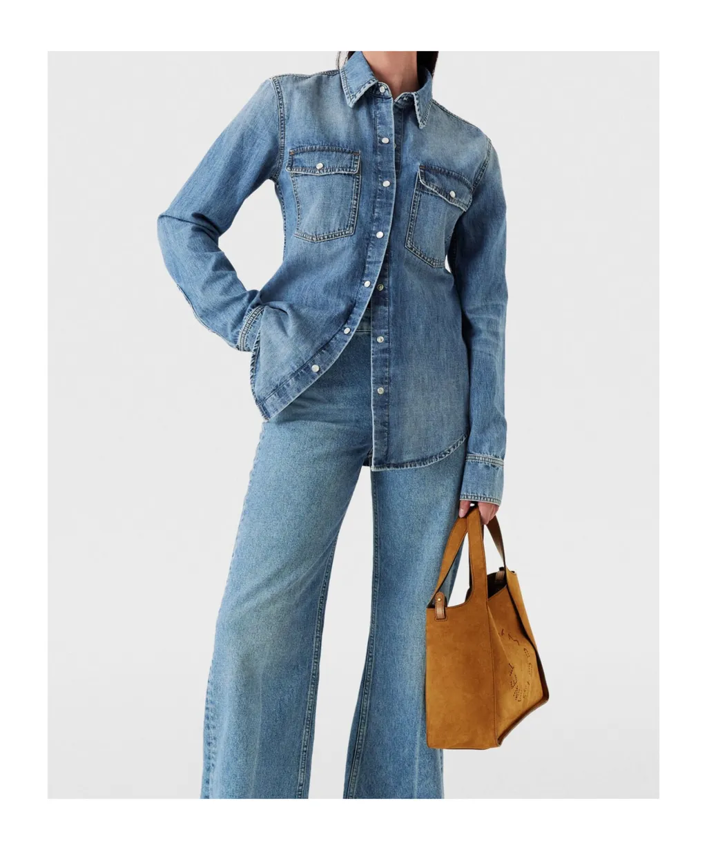 Vintage Wash Denim Shirt