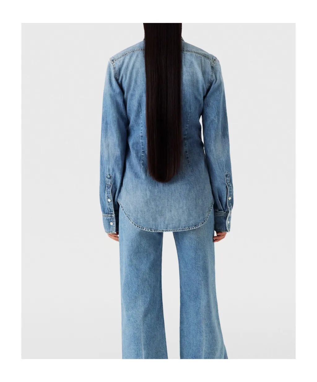 Vintage Wash Denim Shirt