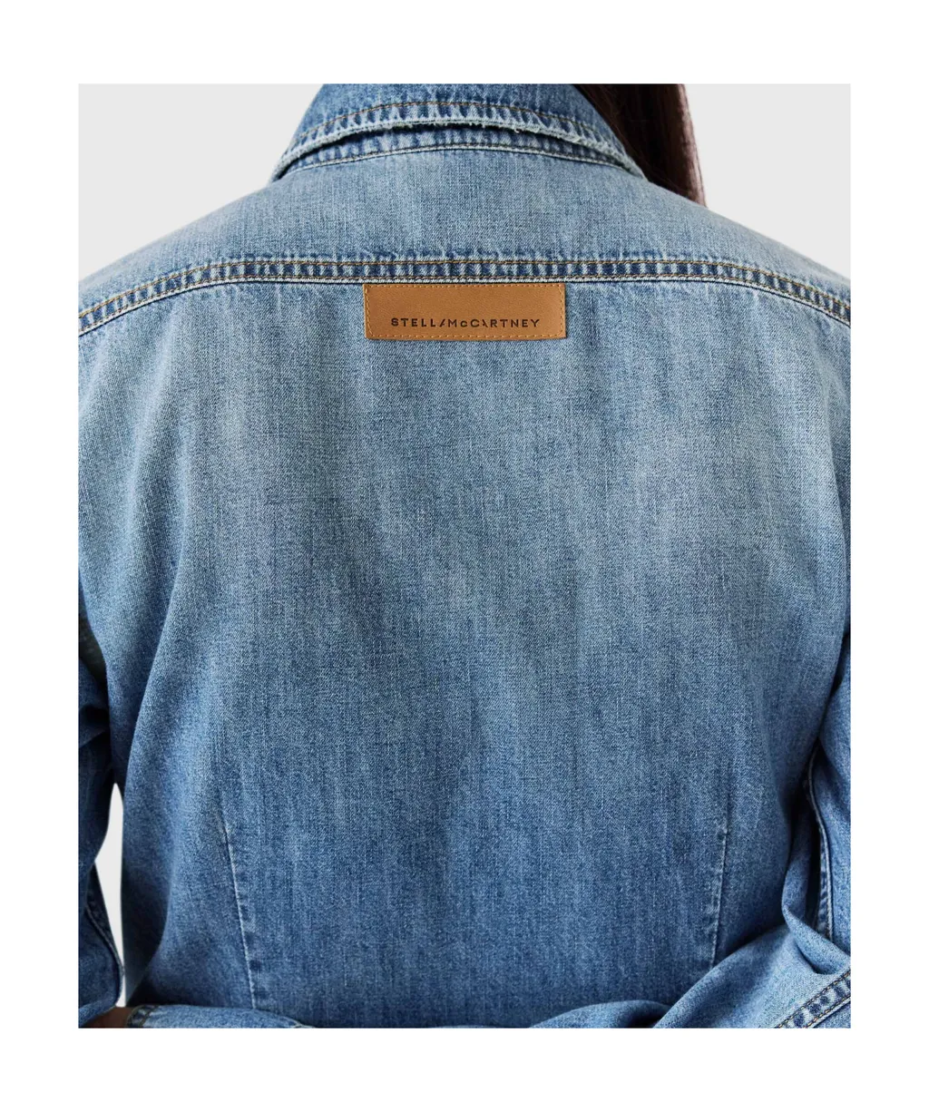 Vintage Wash Denim Shirt