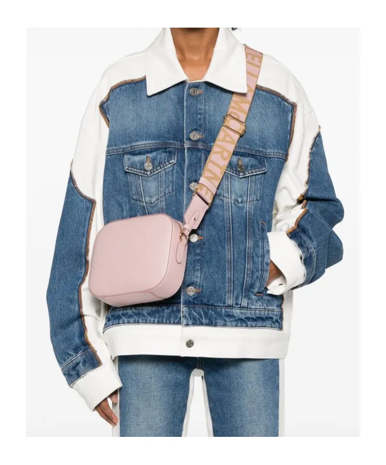 Logo Studded Mini Crossbody Bag