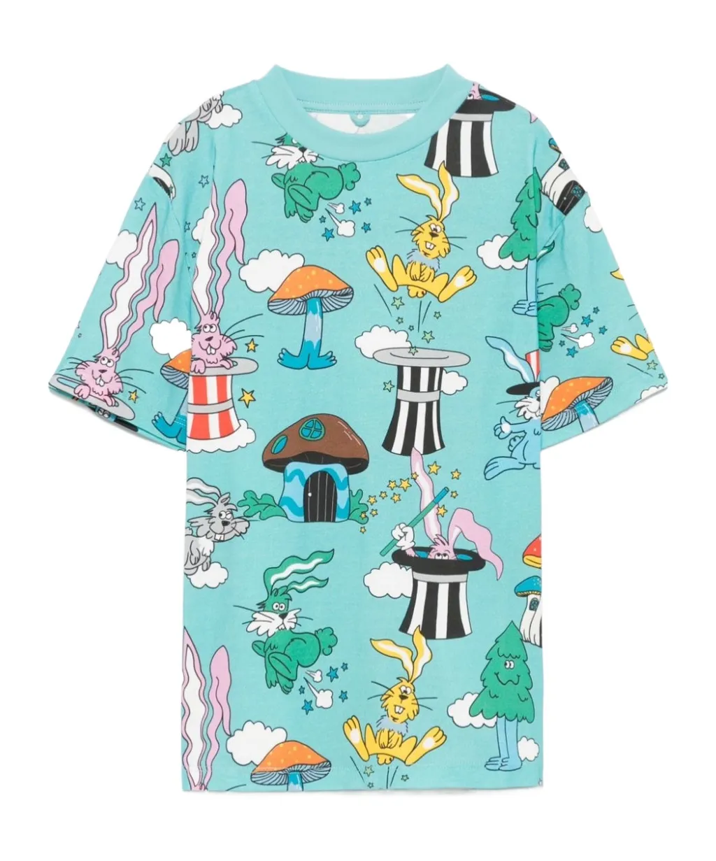 Illustrated Printed T-Shirt