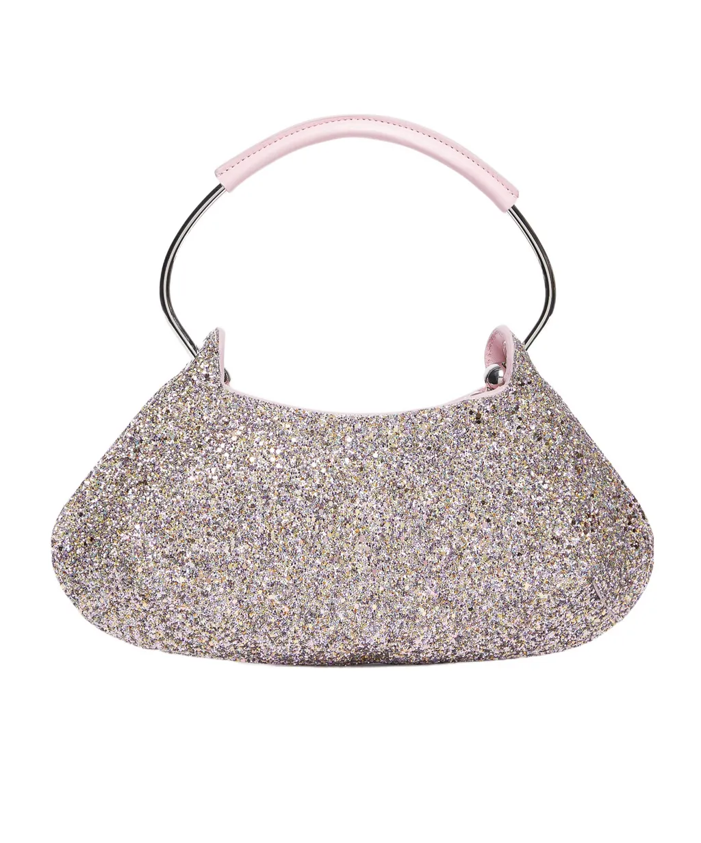 Mini Shiny Fabric Handbag