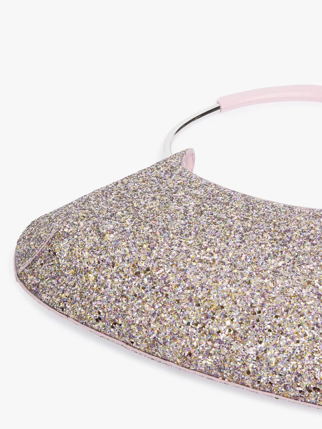 Mini Shiny Fabric Handbag