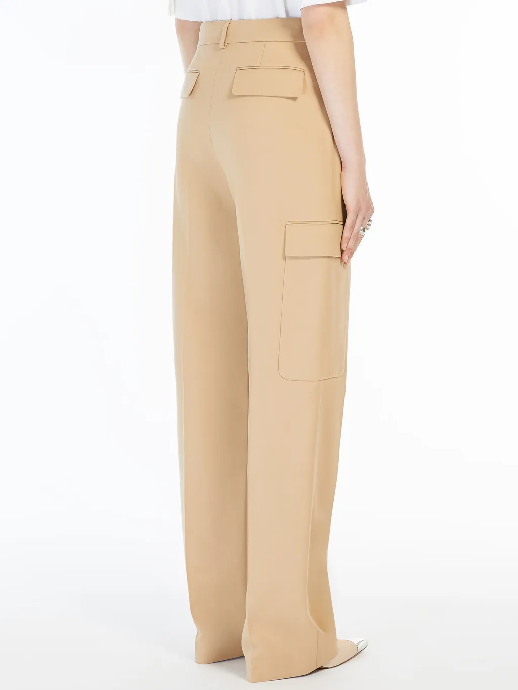 Pleated Cargo Pants