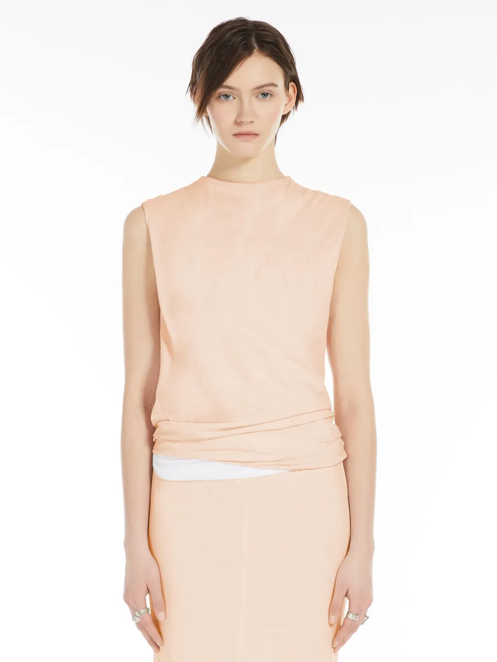 Crewneck Sleeveless Top