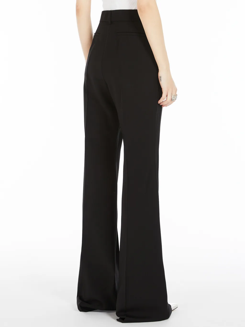 Hangar High Waist Tailored Cut Trousers