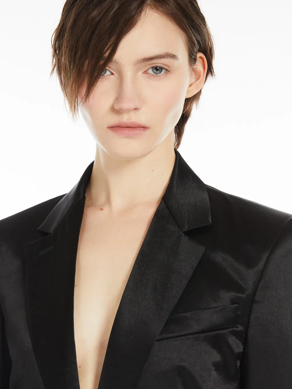 Long-Sleeved Suit Coat