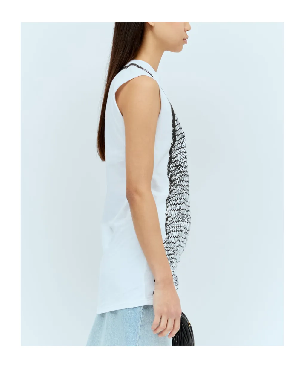 Pattern Printed Vest