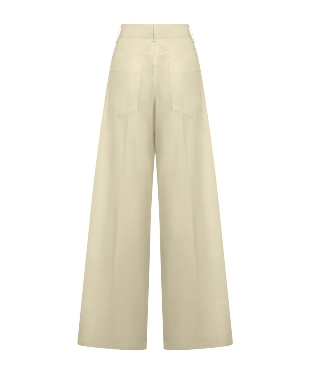High Waist Wide Leg Pants