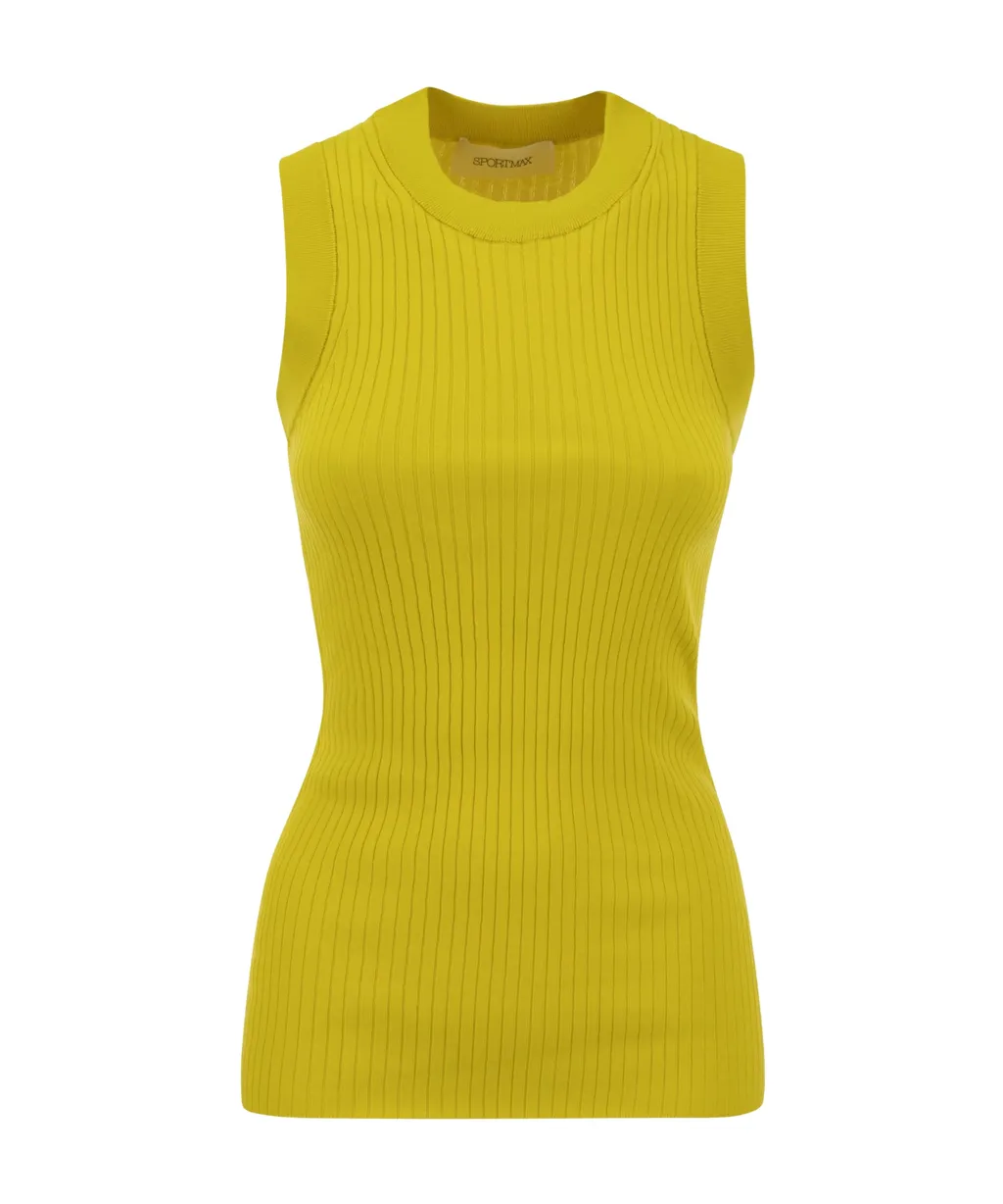 Rib Knitted Vest