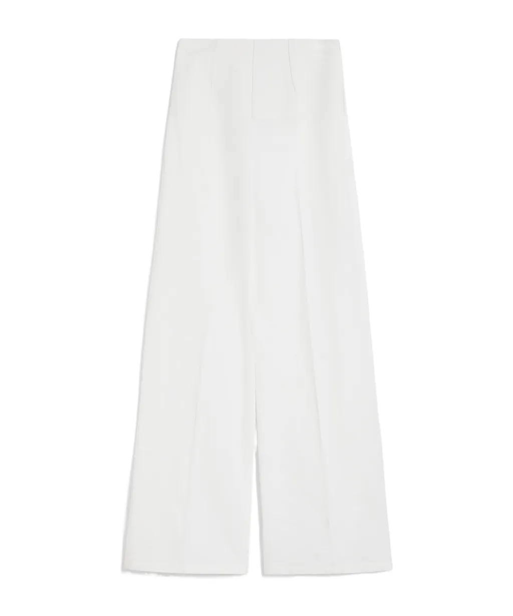 High Waist Straight Leg Trousers