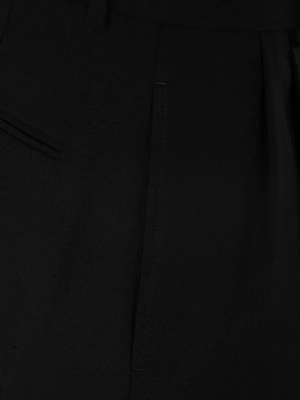 Button Detailed Straight Leg Pants