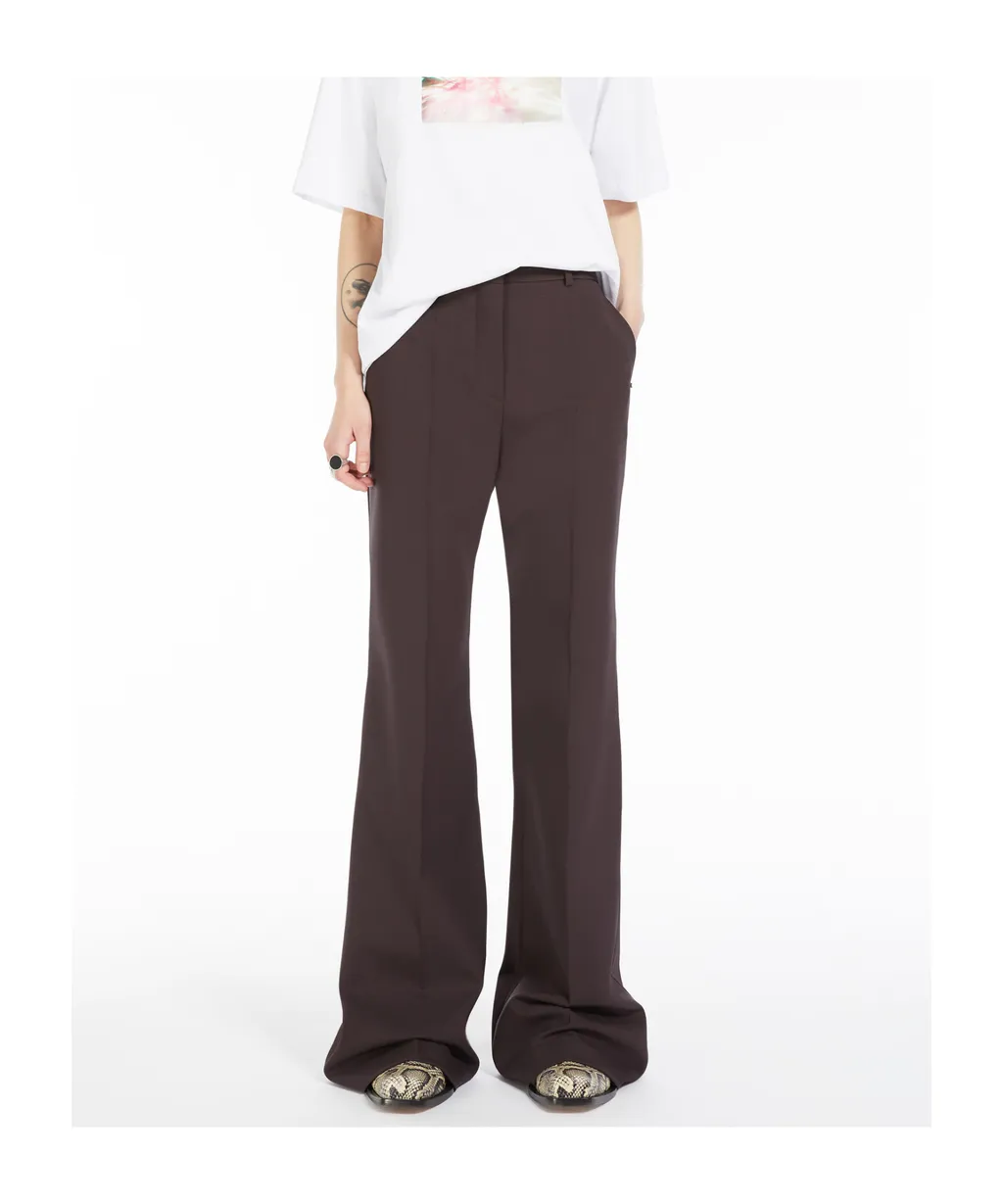 High Waist Straight Leg Pants