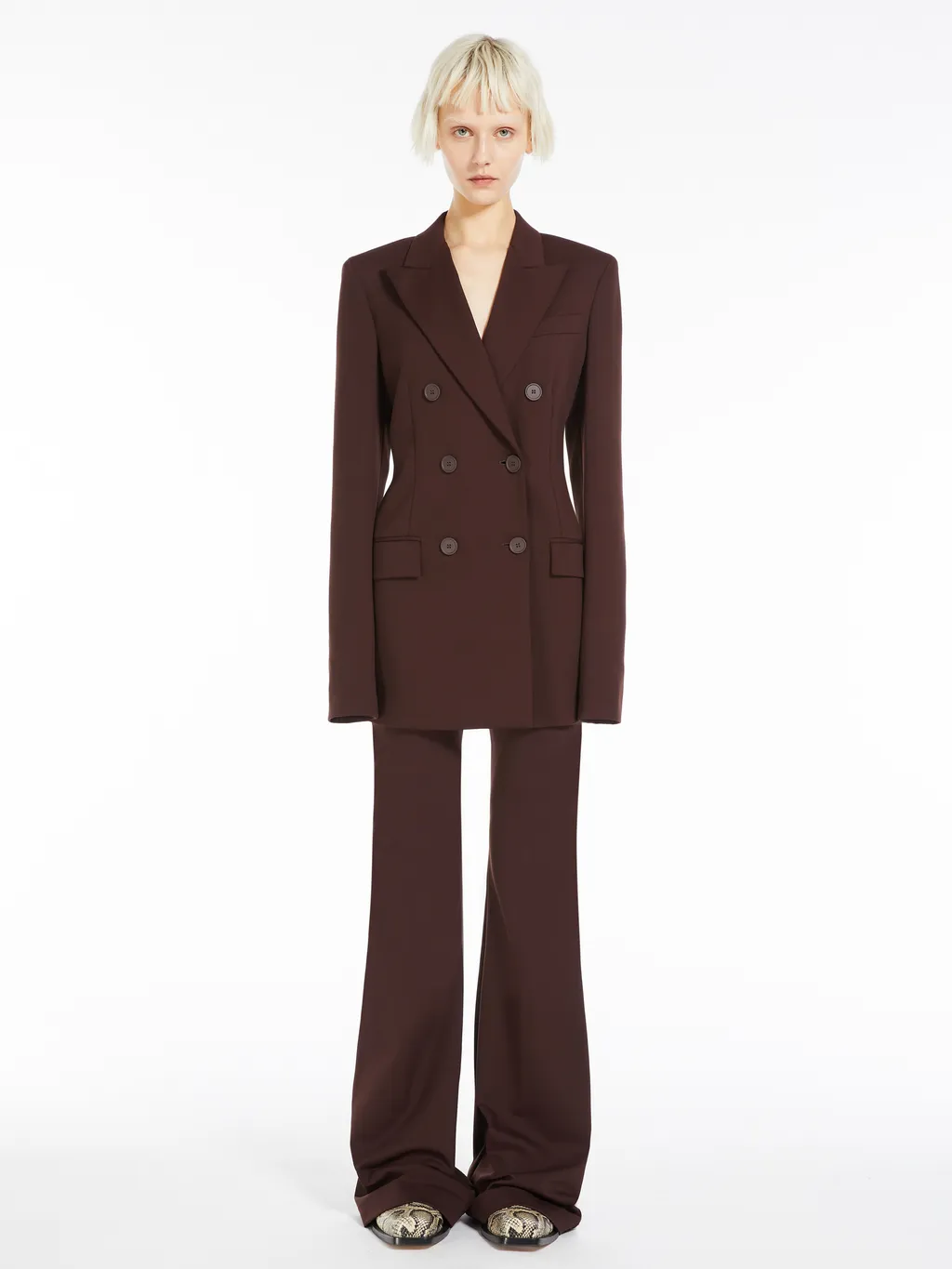 High Waist Straight Leg Pants