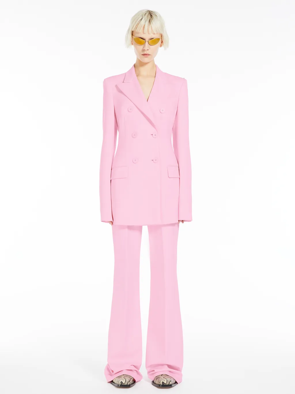 High Waist Straight Leg Pants