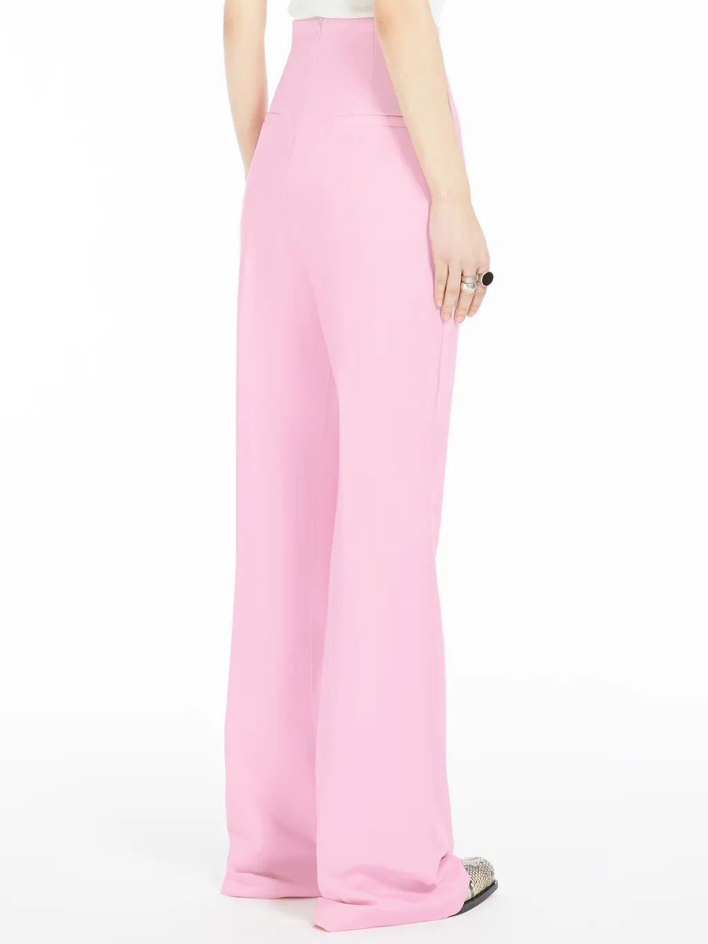 High Waist Straight Leg Pants