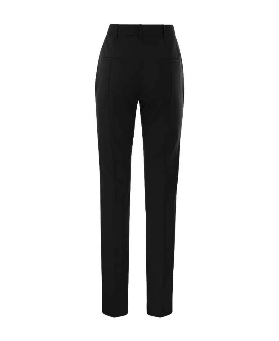 Belt-Loop Casual Pants