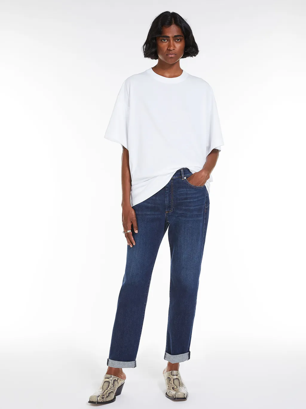 Perfect-Fit Boyfriend-Cut Jeans