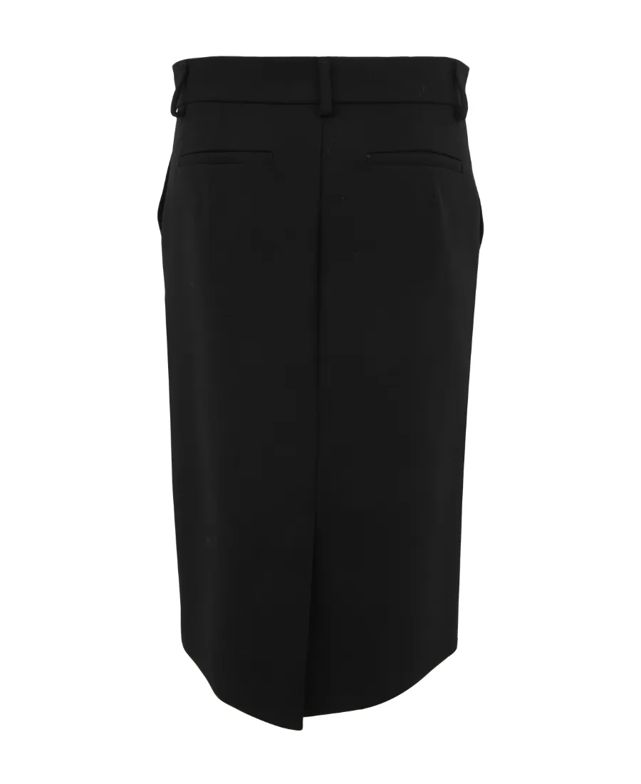 Straight Midi Skirt