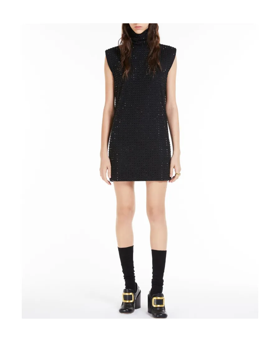 Rhinestone-Embellished Dress