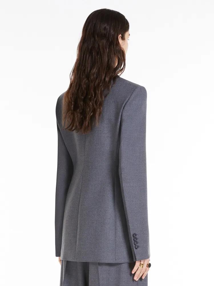 Single-Breasted Tailored Blazer