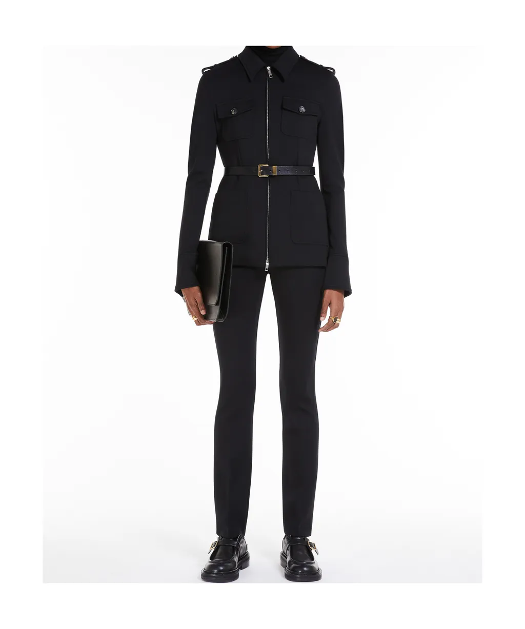 Tailored Virgin-Wool Trousers