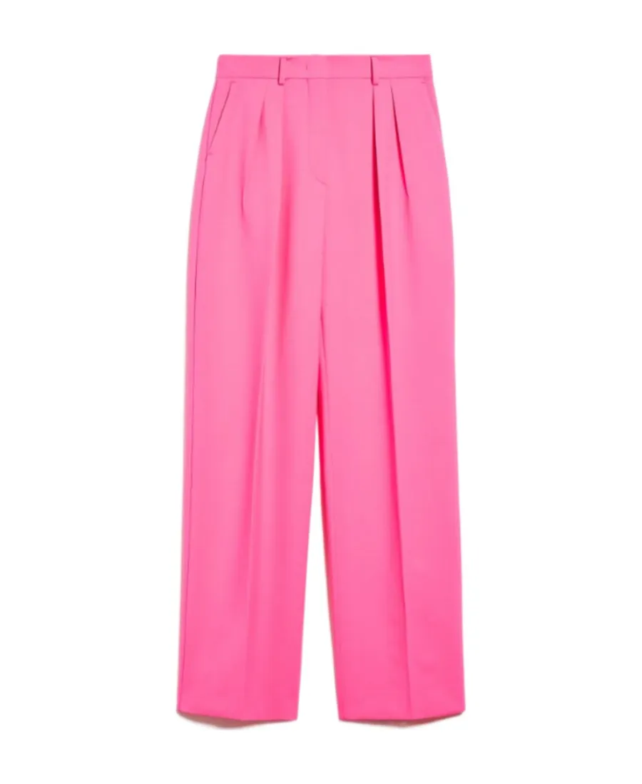 Belt-Loop Casual Pants