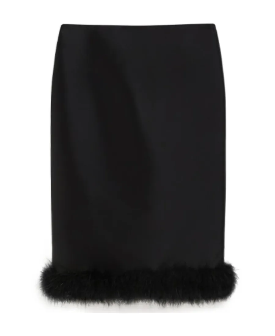 Soft Feathered Skirt