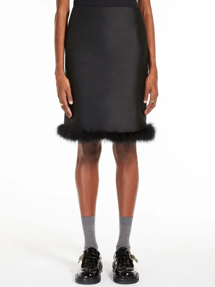 Soft Feathered Skirt