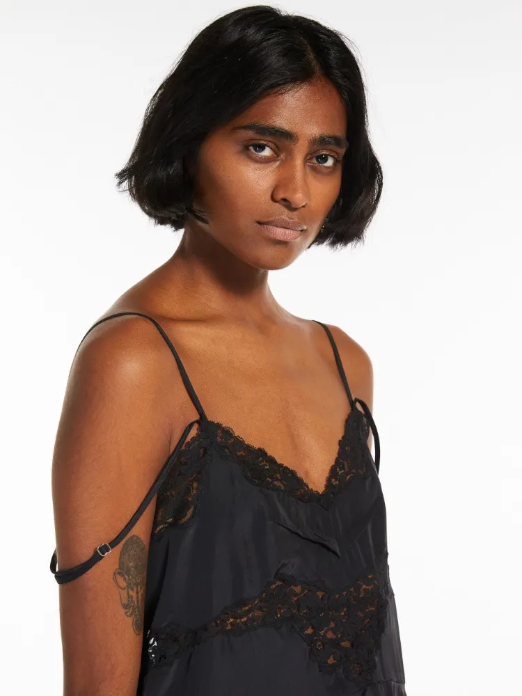 Lace Suspender Dress