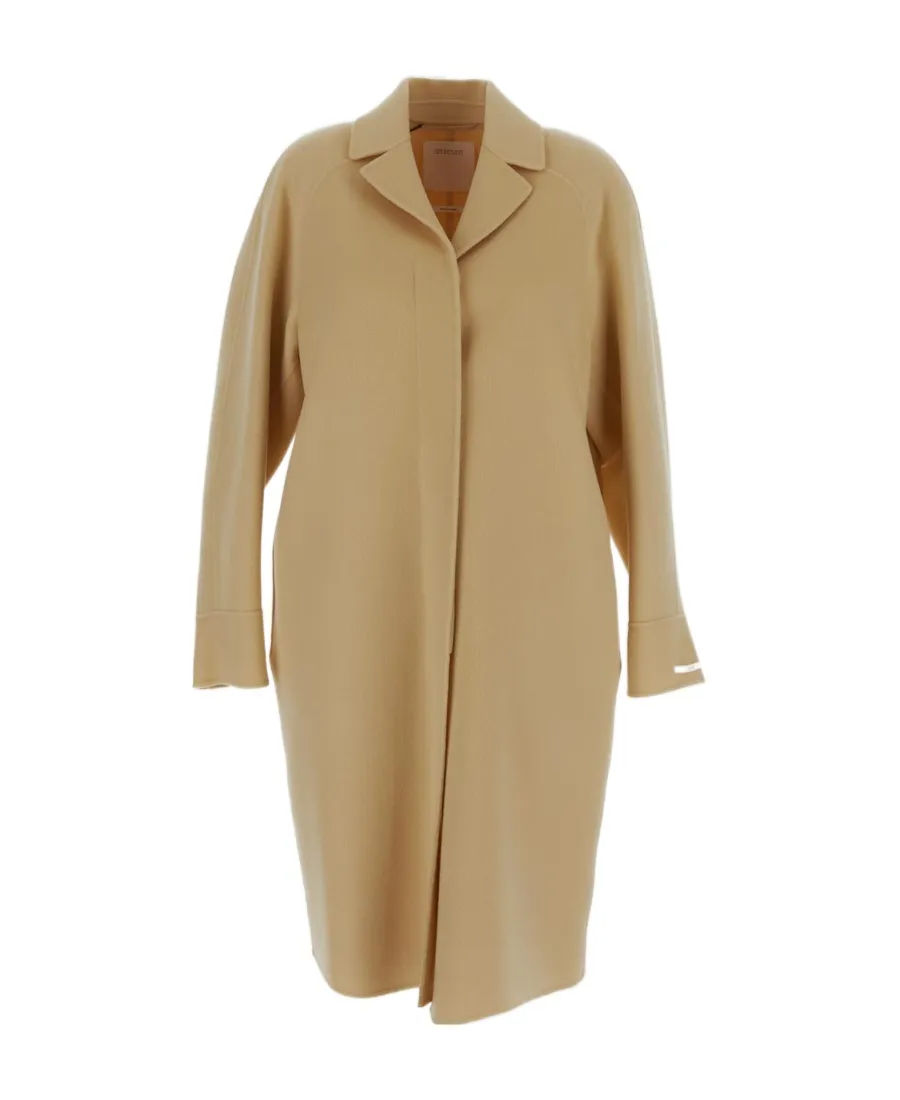 Lapel Long-Sleeved Coat
