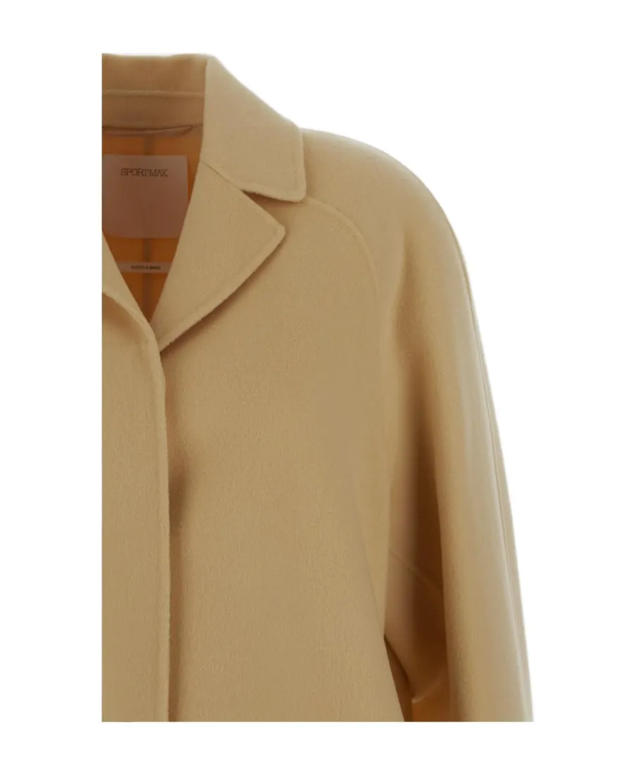 Lapel Long-Sleeved Coat