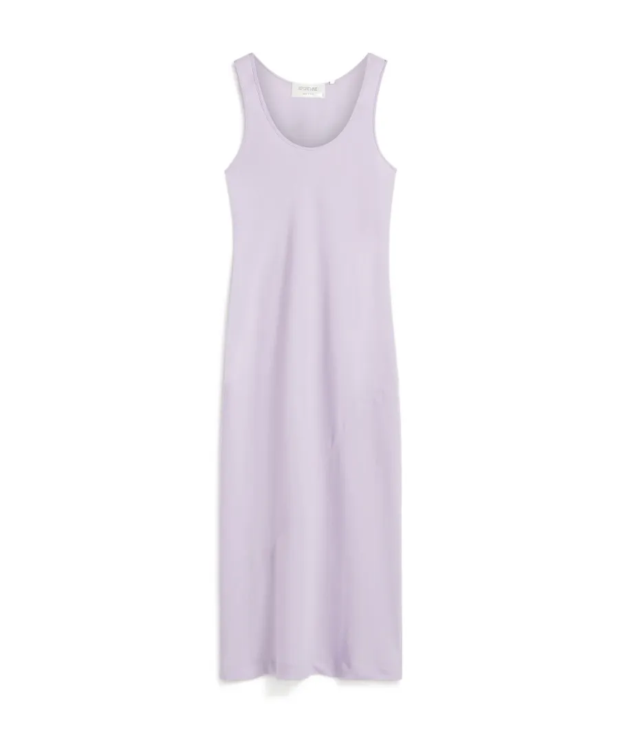 Stretch Silk Sleeveless Dress