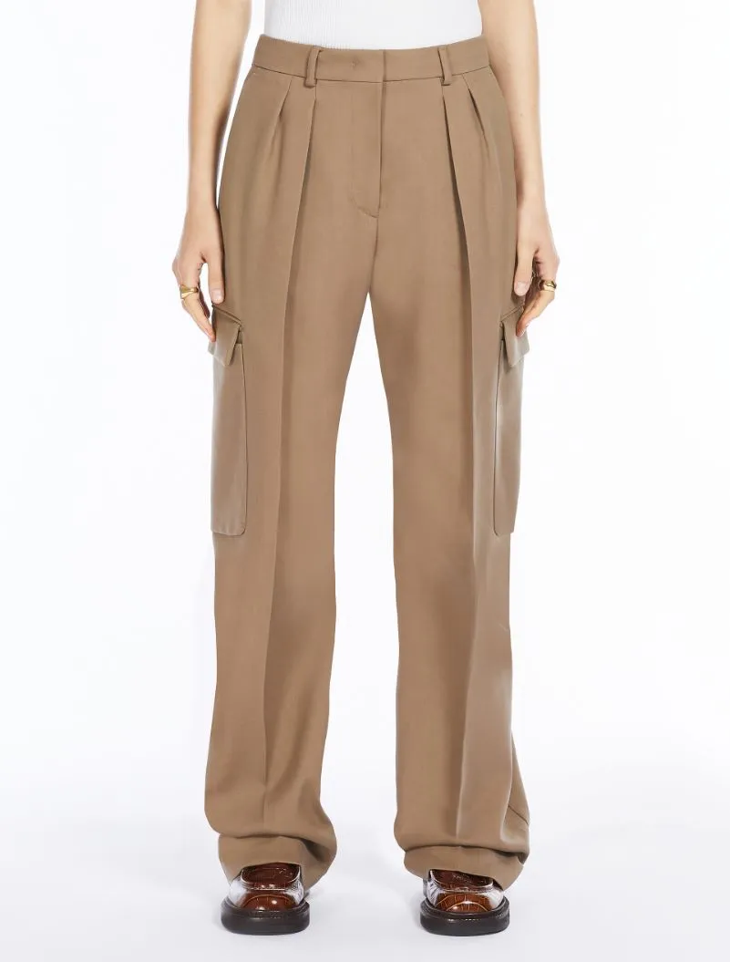 Four-Pocket Palazzo Pants