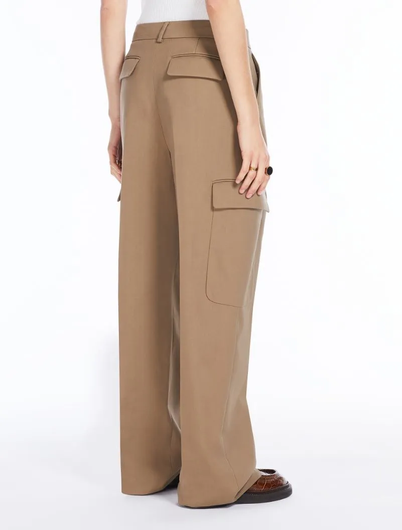Four-Pocket Palazzo Pants