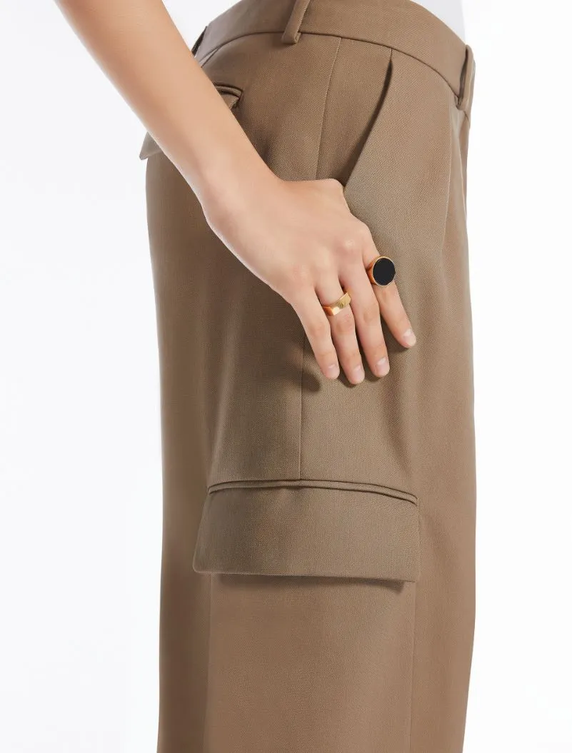 Four-Pocket Palazzo Pants