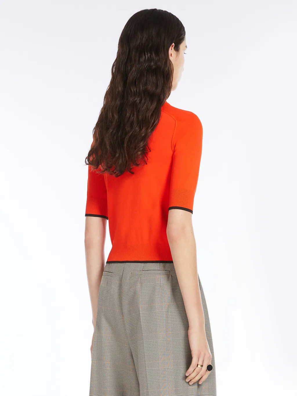 Stretch Knitted T-Shirt