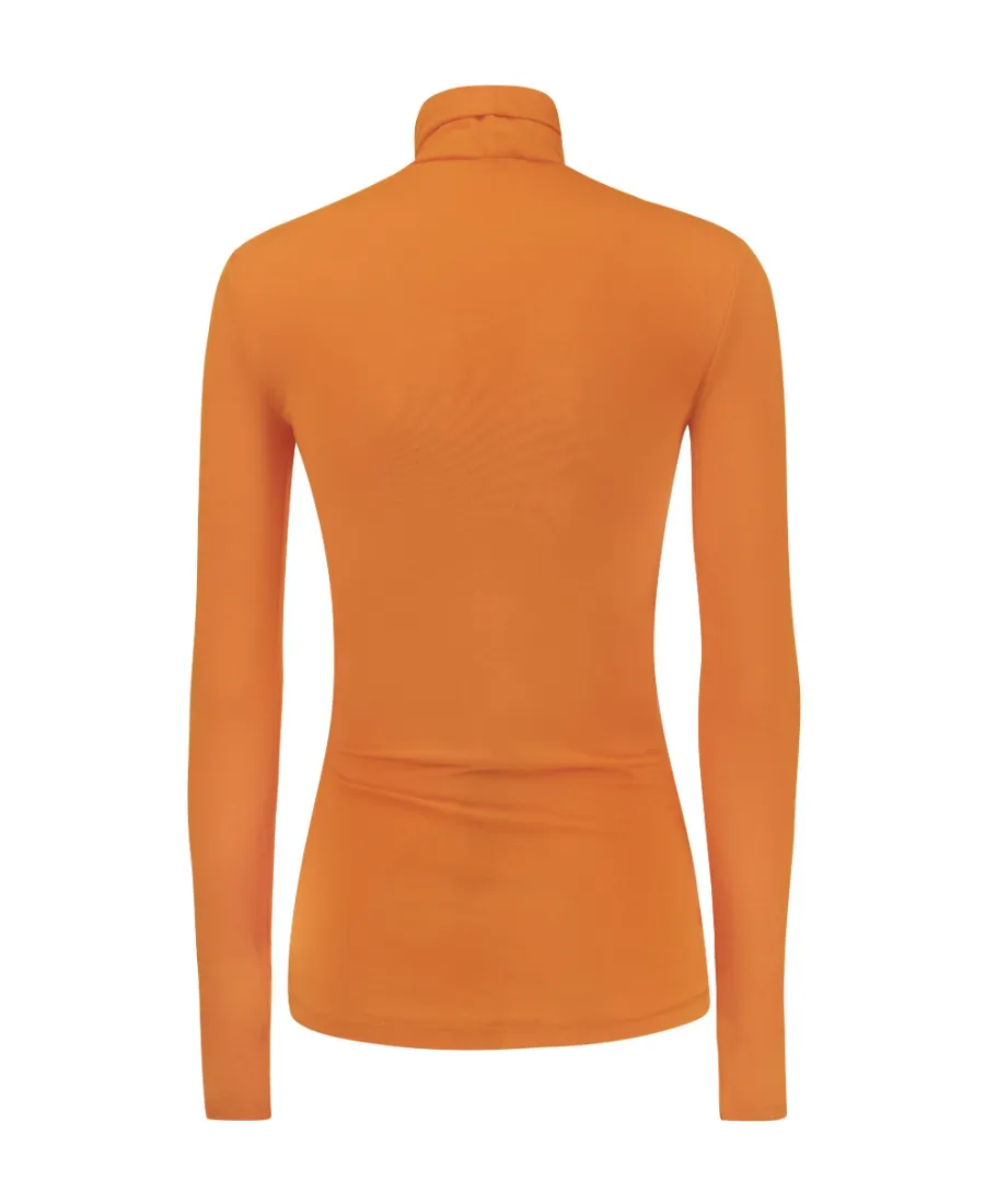 High-Neck Knitted Pullover
