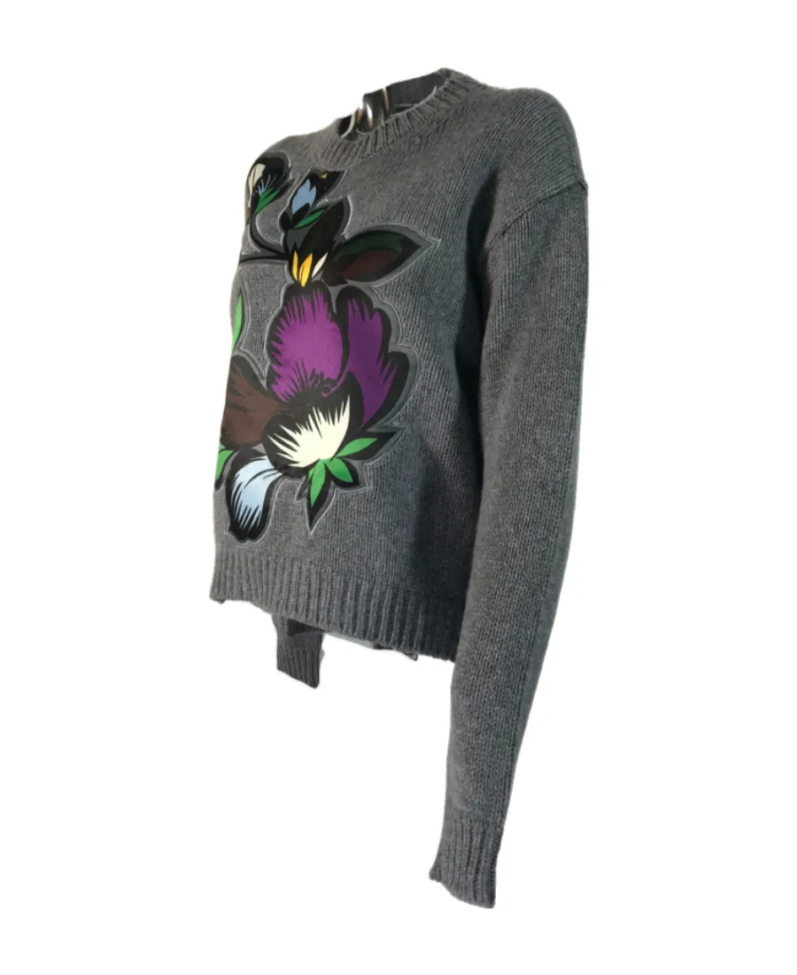 Long-Sleeved Knitted Sweater