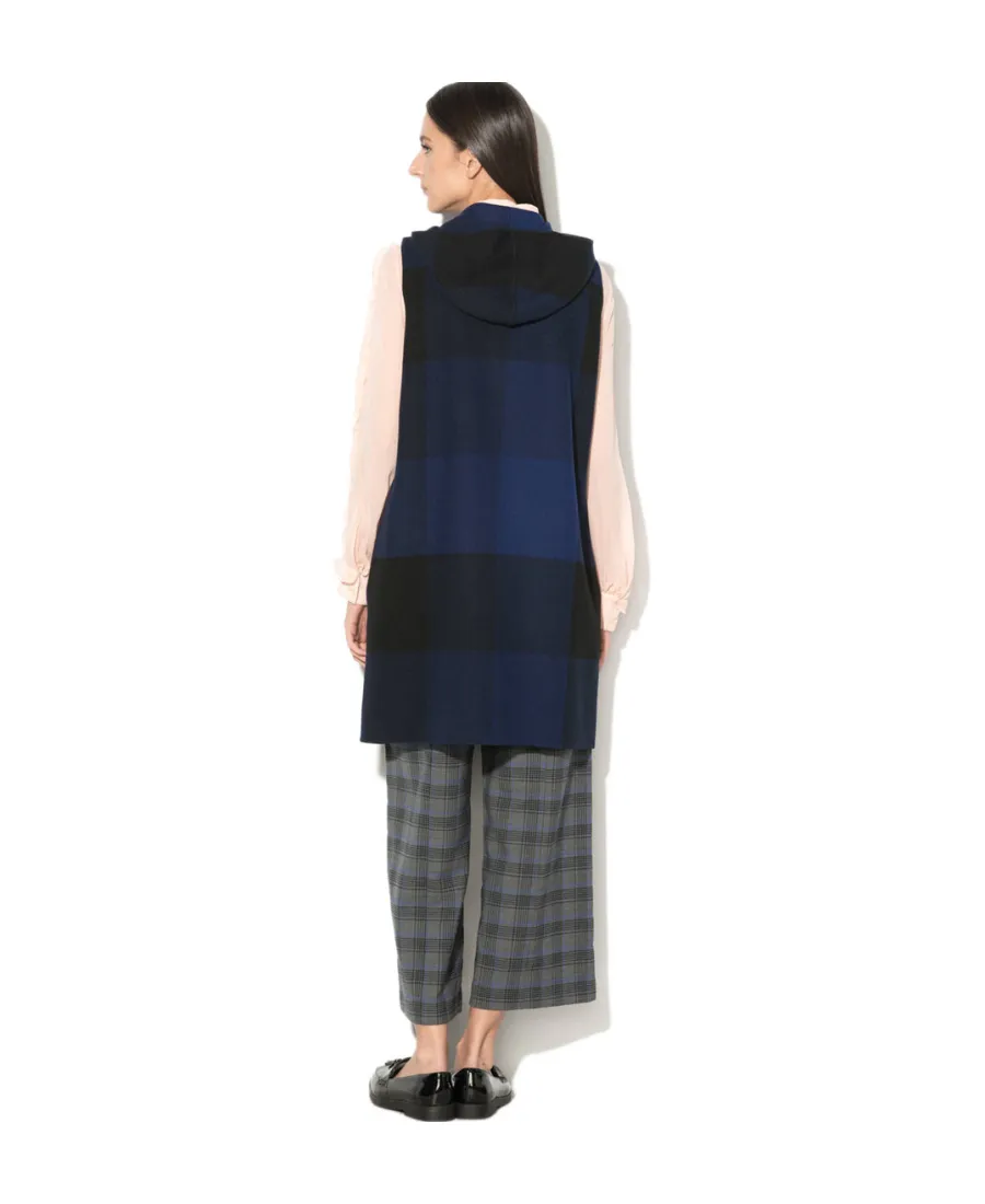 Wool Checkered Vest