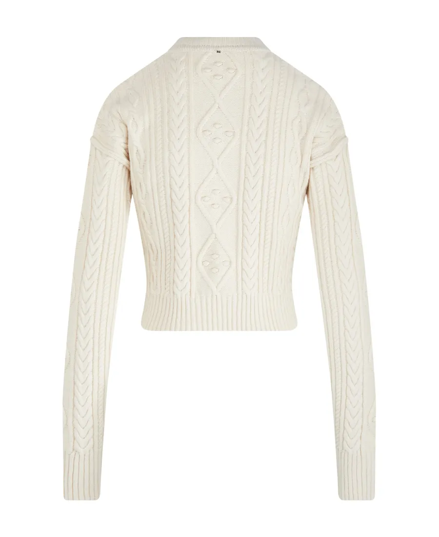 Knitted Long-Sleeved Top