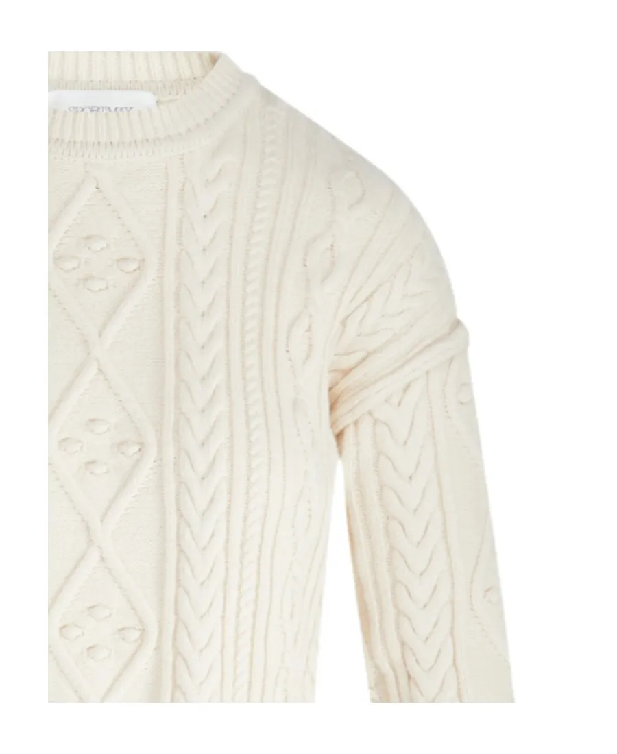 Knitted Long-Sleeved Top