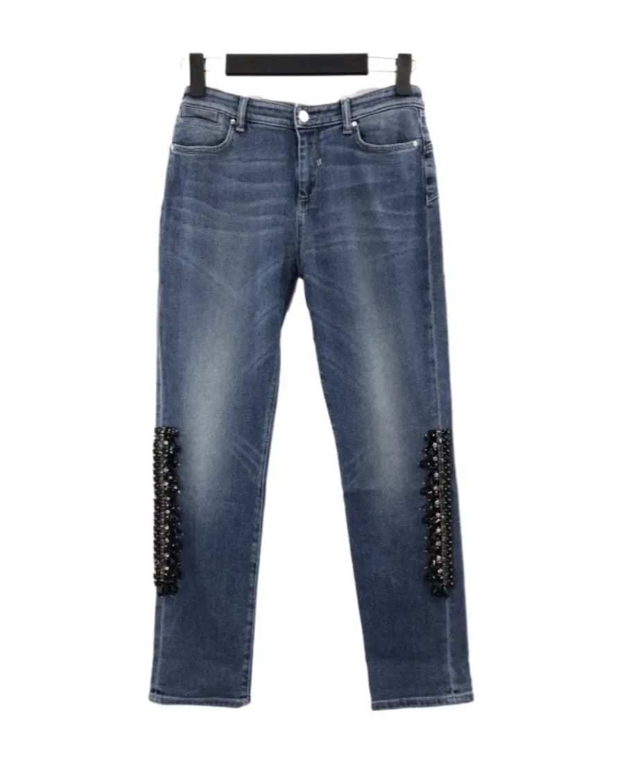 Logo Detail Jeans