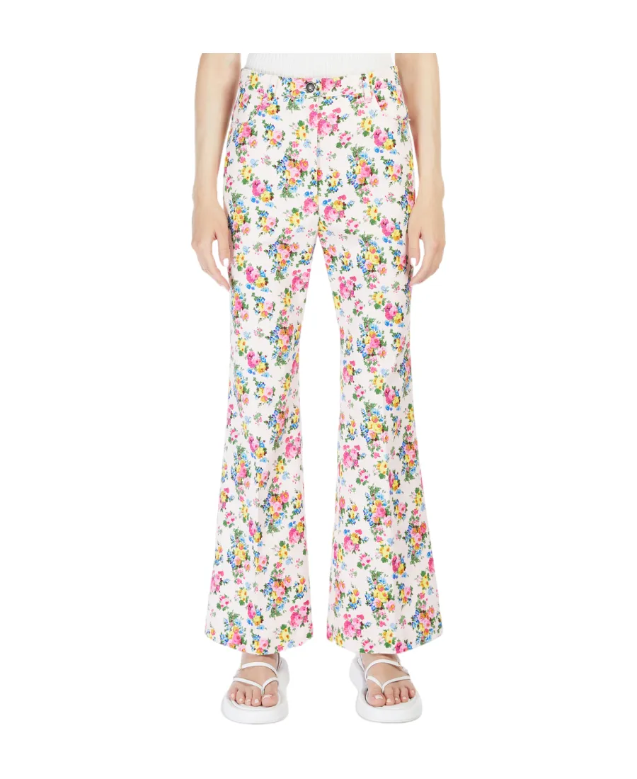Floral Printed Casual Pants