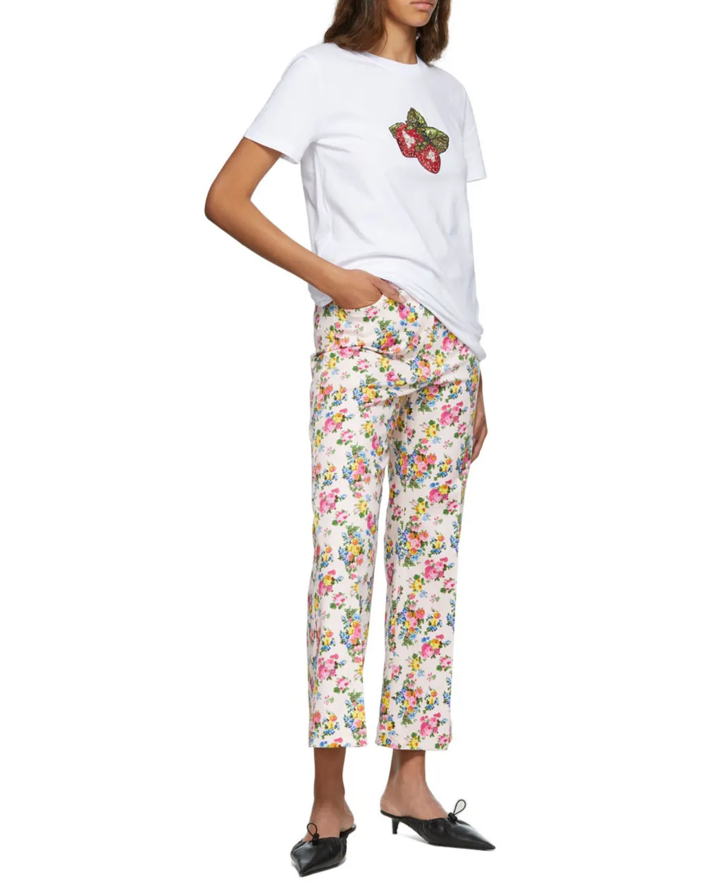 Floral Printed Casual Pants