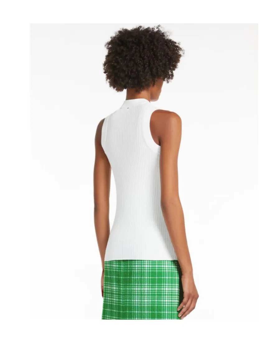 Aosta Sleeveless Ribbed Top